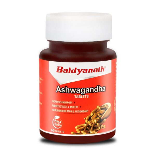 Baidyanath Ashwagandha General Wellness 60 Tabs