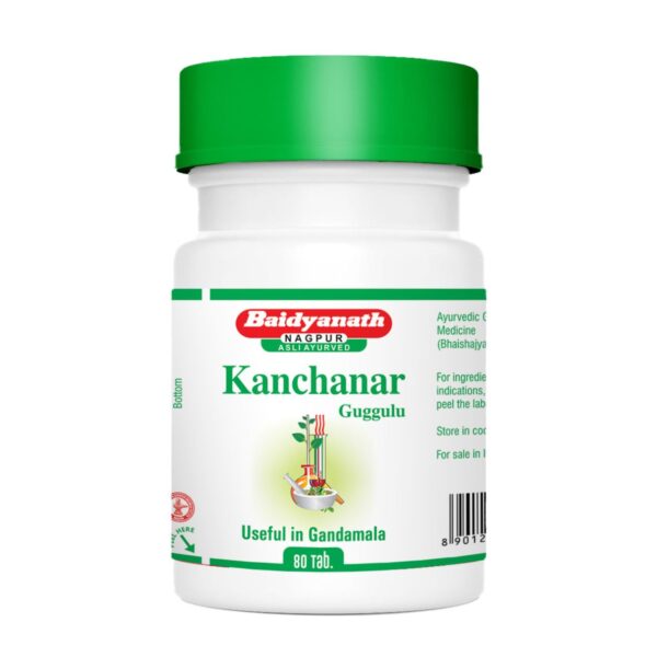 Baidyanath Kanchanar Guggulu 80 Tablets