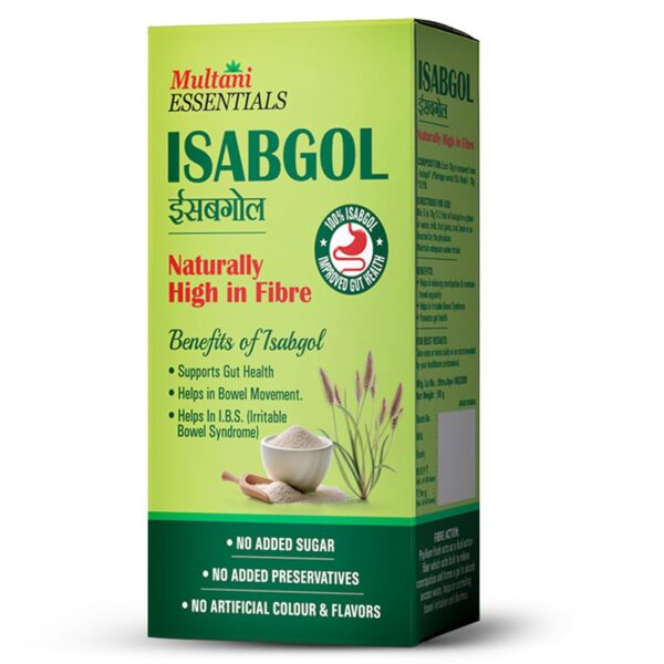 Multani Essentials Isabgol Psyllium Husk Powder 100gm