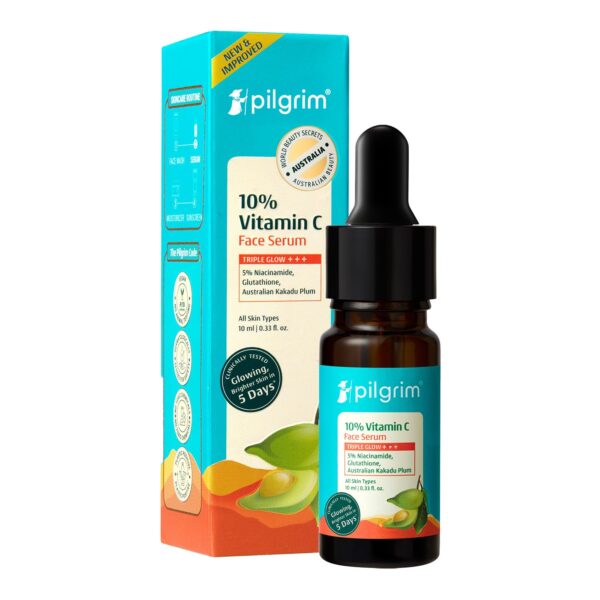Pilgrim 10% Vitamin C Face Serum for Oily Skin