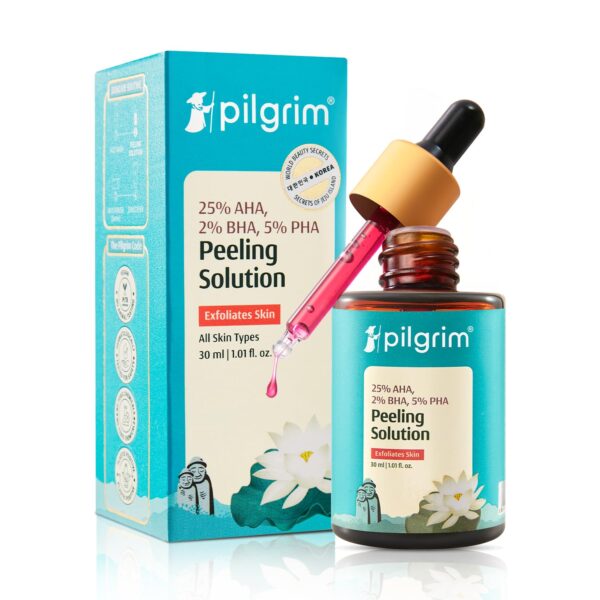 Pilgrim 25% AHA + 2% BHA + 5% PHA Peeling Solution Face Serum 30ml