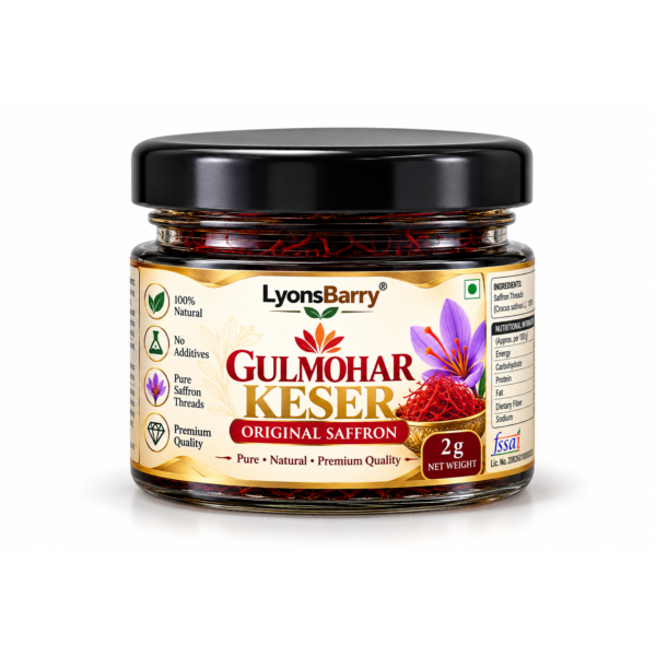 Gulmohar Keser Original Saffron 2gm