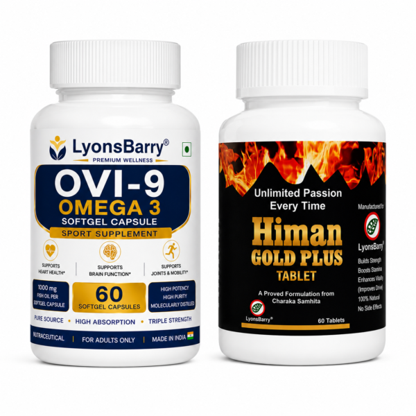 Himan Gold Plus with Omega 3 - Sportsmentship